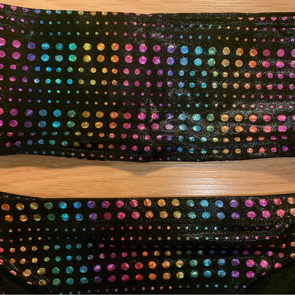 (SOLD) Tasteful Girl Disco Rave Set - Picture 3 of 4